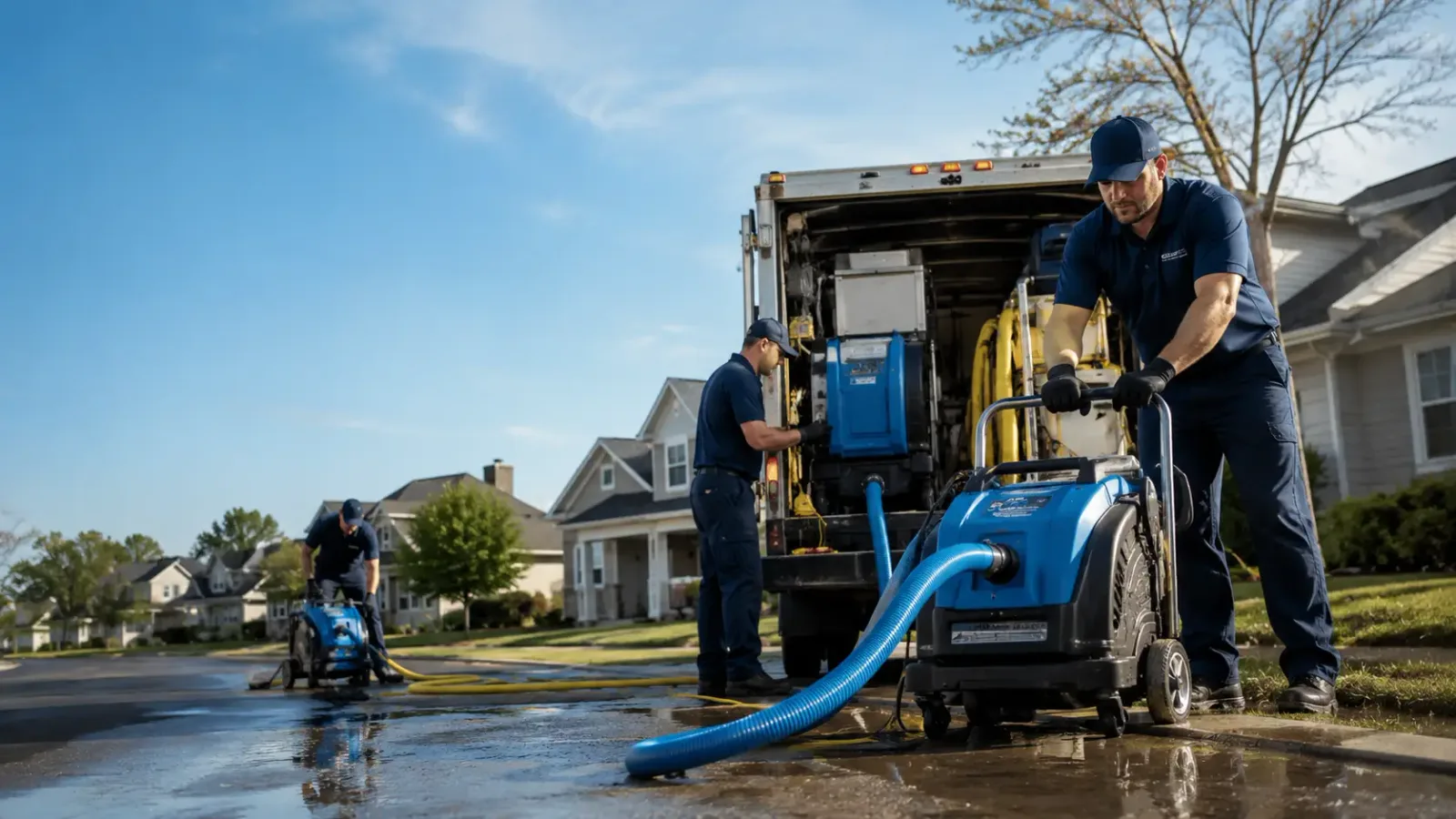 Flood Damage Cleanup in Clarksburg, MD